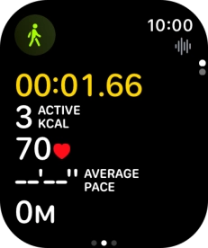 Slide your finger right starting from the left side of the screen.