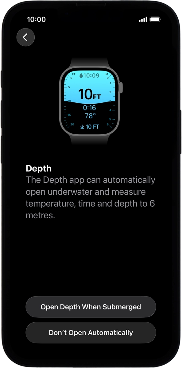 On your phone: Press the required setting.