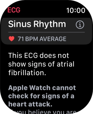 The result is displayed.