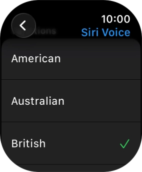 Follow the instructions on the screen to select the required settings.