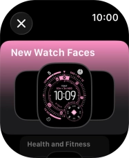 Turn the Digital Crown to see the different watch faces.