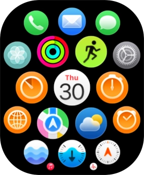 Press the settings icon. Press the settings icon.