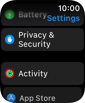 Press Privacy & Security.