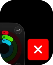 Press the close icon.