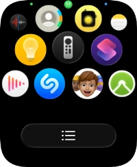 Press and hold the required app.