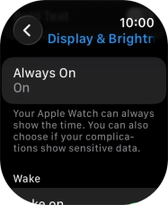 Press Always On. Press Always On.