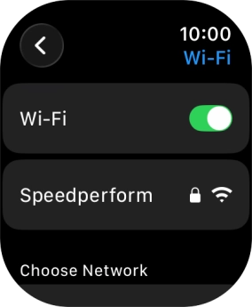 Press the Digital Crown several times to return to standby mode.