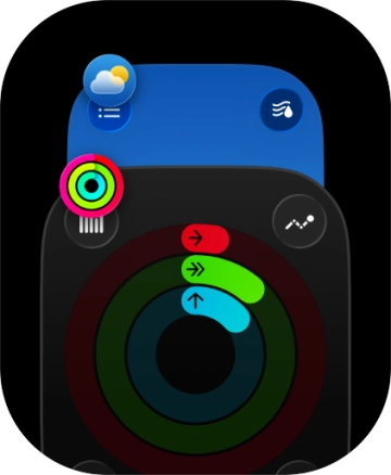 Press the Digital Crown twice in quick succession to open the list of the most recently used apps.