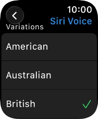 Follow the instructions on the screen to select the required settings.