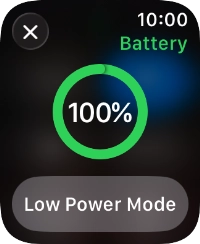 Press Low Power Mode.