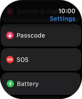 Press Passcode. Press Passcode.