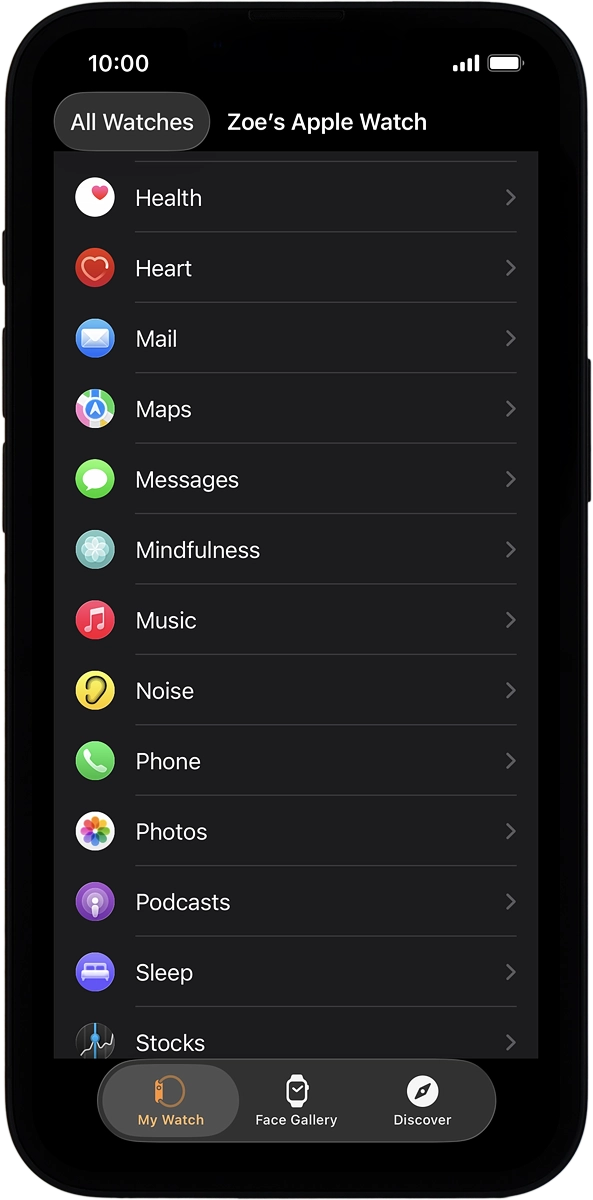 On your phone: Press Music.