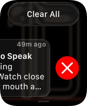 Press the delete icon to remove it.