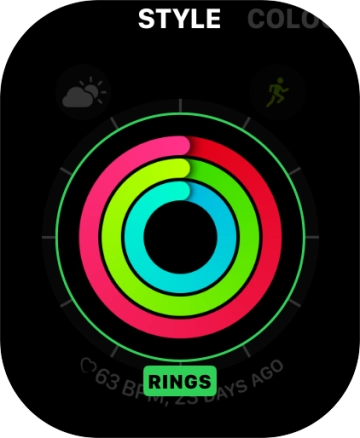 Press the Digital Crown twice to return to the home screen.