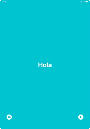 Press the split view icon to go back to display of both languages.