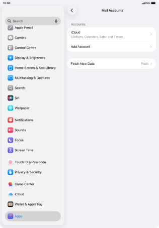 Slide your finger upwards starting from the bottom of the screen to return to the home screen.