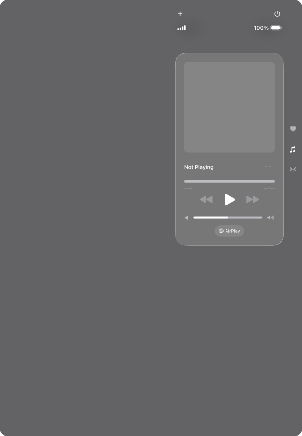 Slide your finger upwards starting from the bottom of the screen to return to the home screen.