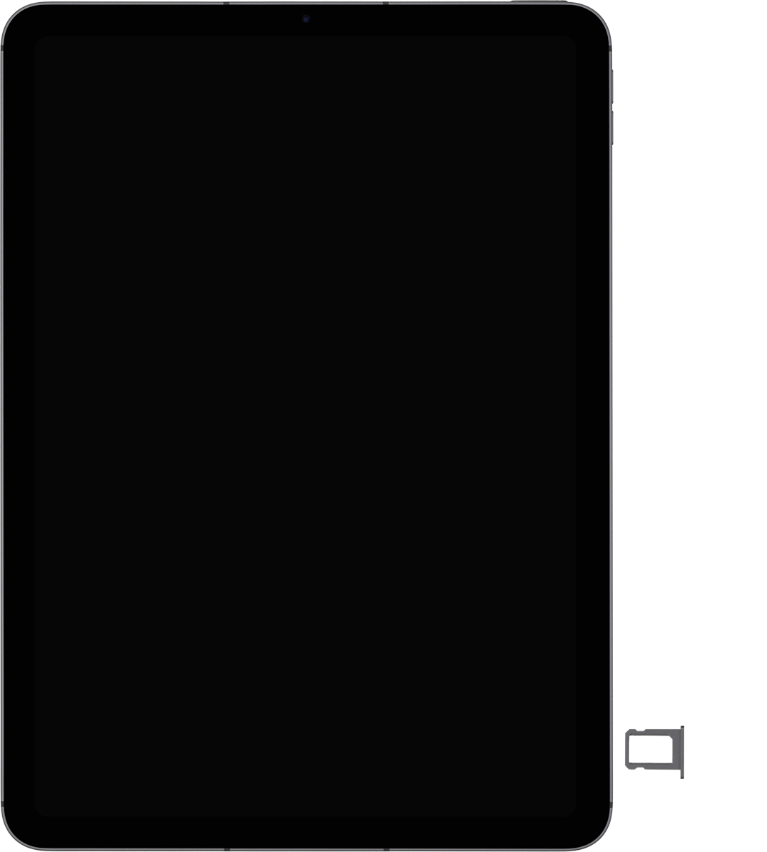 Turn your SIM so the angled corner of the SIM matches the angled corner of the SIM holder.