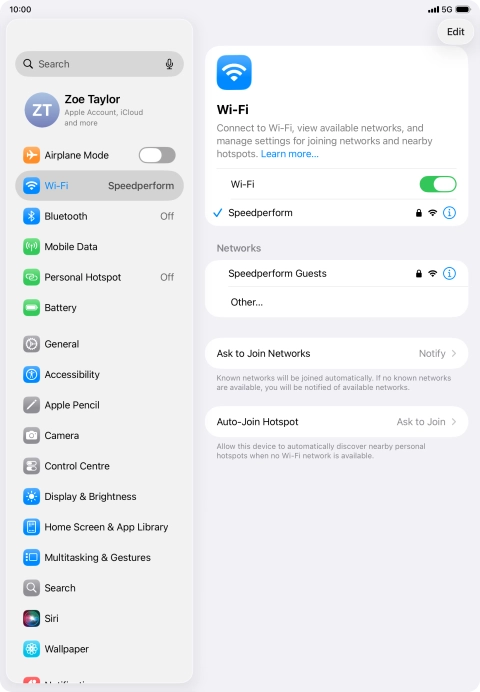 Slide your finger upwards starting from the bottom of the screen to return to the home screen.