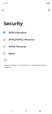 Press the Return key. Press the Return key.