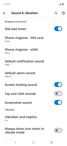 Press Phone ringtone.