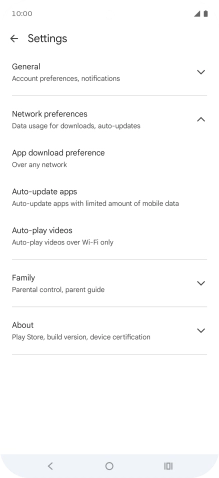 Press Auto-update apps. Press Auto-update apps.