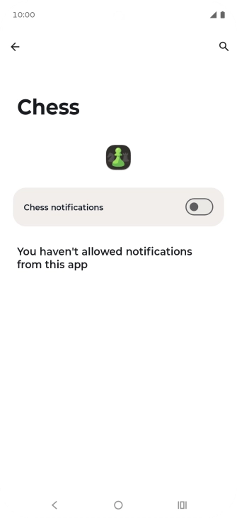 Press the indicator to turn the function on or off.
