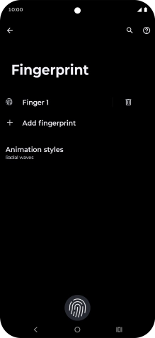 Press the Return key twice.