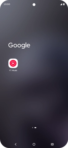 Press YT Music.