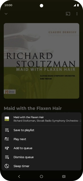 Press the add icon.