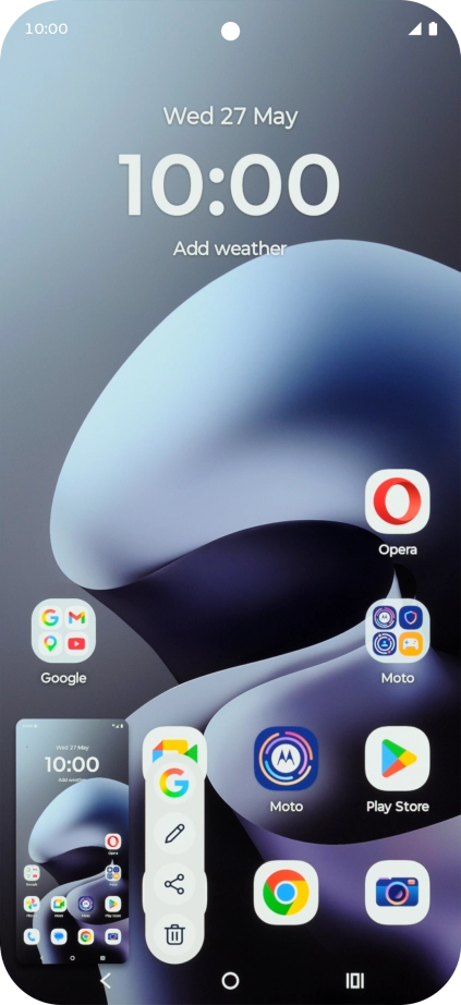 To edit your screenshot, press the screenshot and follow the instructions on the screen to make the required changes.