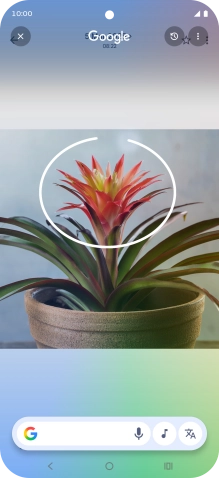 Draw a circle around the required object on the picture and wait for the search results.