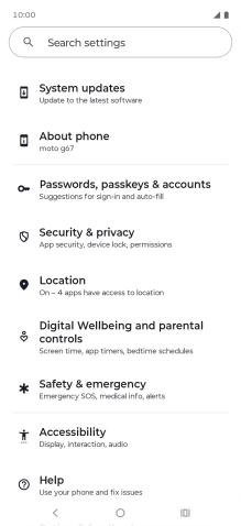 Press Passwords, passkeys & accounts. Press Passwords, passkeys & accounts.