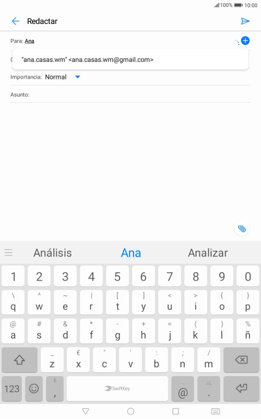 Pulsa el contacto deseado. Pulsa el contacto deseado.