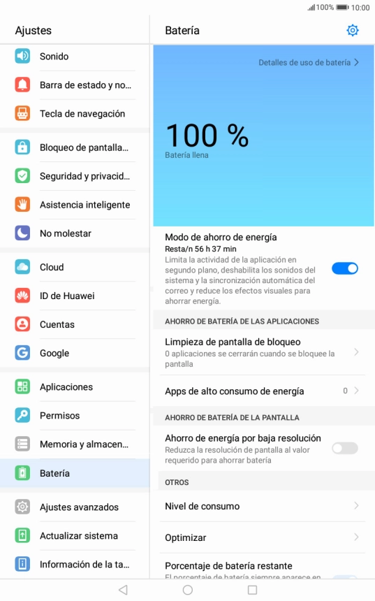 Pulsa la tecla de inicio para terminar y regresar a la pantalla de inicio.