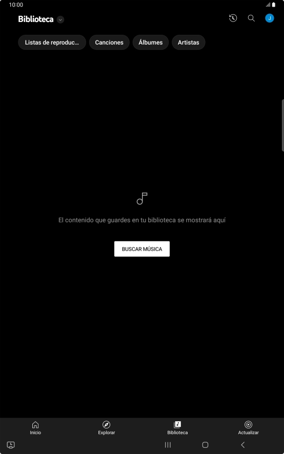 Pulsa la lista desplegable. Pulsa la lista desplegable.