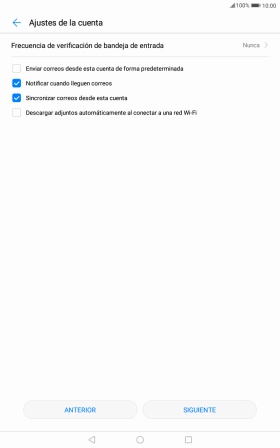 Si aparece en la pantalla esta imagen, tu cuenta de correo electrónico ha sido reconocida y configurada automáticamente. Sigue las indicaciones de la pantalla para introducir más información y terminar la configuración. Si aparece en la pantalla esta imagen, tu cuenta de correo electrónico ha sido reconocida y configurada automáticamente. Sigue las indicaciones de la pantalla para introducir más información y terminar la configuración.