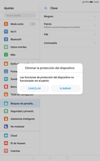 Pulsa ELIMINAR. Pulsa ELIMINAR.