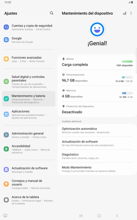 Pulsa Batería. Pulsa Batería.