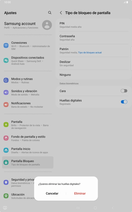Pulsa Eliminar. Pulsa Eliminar.