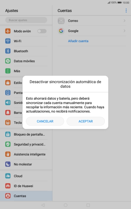Pulsa ACEPTAR para activar o desactivar la función. Pulsa ACEPTAR para activar o desactivar la función.