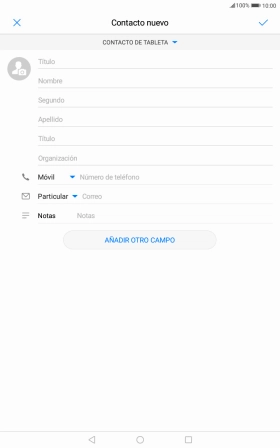 Pulsa Nombre e introduce el nombre deseado. Pulsa Nombre e introduce el nombre deseado.