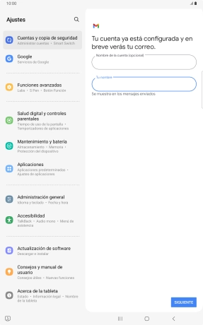 Pulsa SIGUIENTE. Pulsa SIGUIENTE.