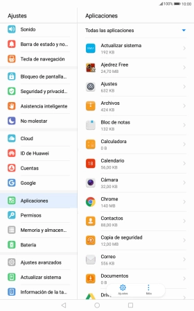 Pulsa la app deseada. Pulsa la app deseada.