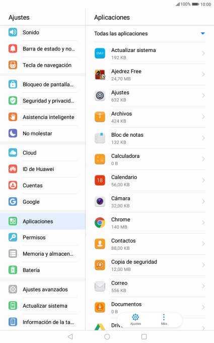 Pulsa la app deseada. Pulsa la app deseada.