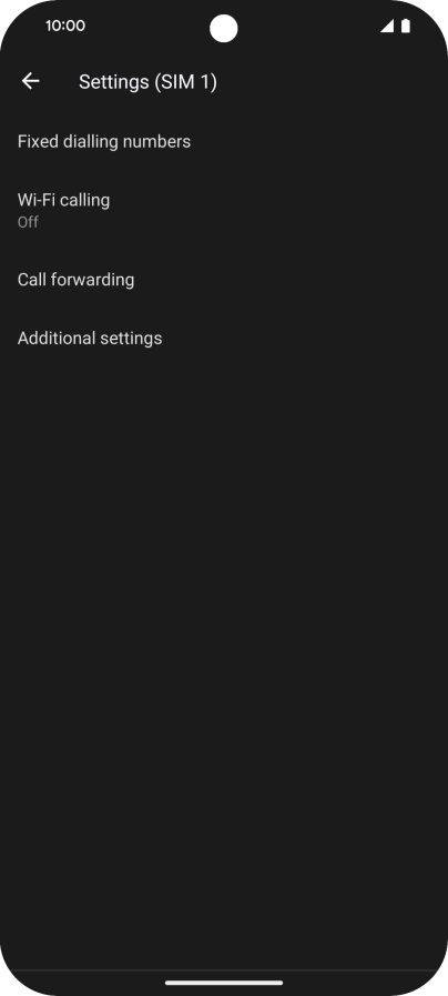 Press Fixed dialling numbers.