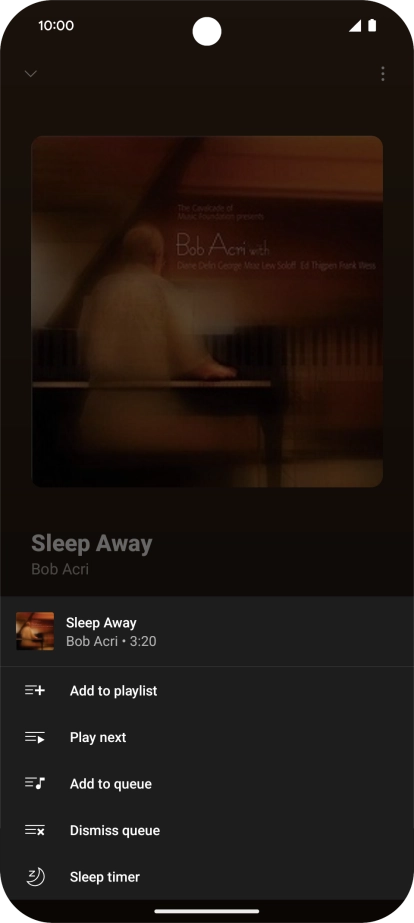 Press the add icon. Press the add icon.