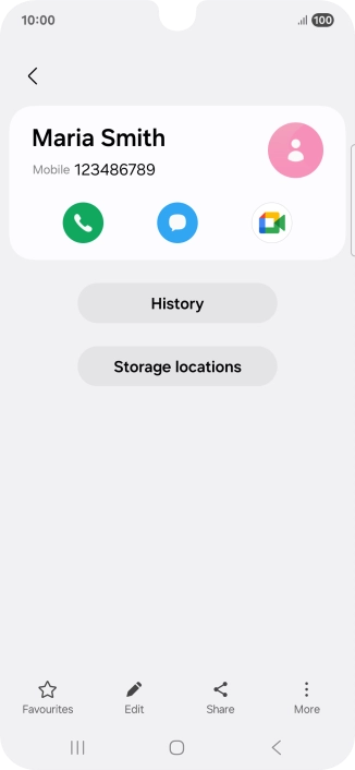 Press the Home key to return to the home screen. Press the Home key to return to the home screen.