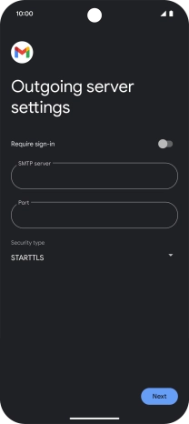Press the field below 
