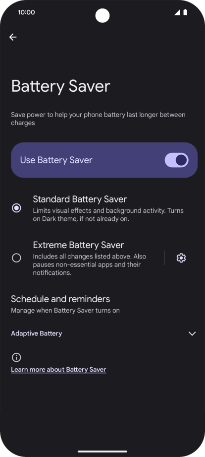 Slide your finger upwards starting from the bottom of the screen to return to the home screen.